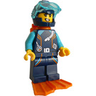 LEGO Vrouwelijk Diver Minifiguur