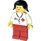 LEGO Vrouwelijk Arts met Pigtails Minifiguur