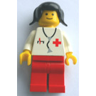 LEGO Femelle Médecin avec Pigtails Minifigurine