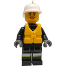 LEGO Weiblich Feuer Boot Feuerwehrmann Minifigur