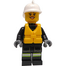 LEGO Female Feuer Boat Feuer Fighter Minifigur