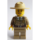 LEGO Female Forest Polizei Officer Minifigur