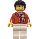 LEGO Female jockey with rosette Minifigure