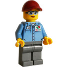 LEGO ženský Octan Worker Minifigurka