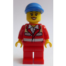 LEGO Femelle Paramédical avec Bleu Casquette Minifigurine