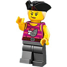 LEGO Kvinne Pirat Sjåfør Minifigur