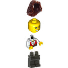 LEGO Female Pirate - Reddish Brown Wavy Hair Minifigure