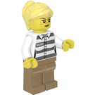 LEGO Female Prisoner with Ponytail Minifigure