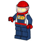 LEGO Female Race Driver Minifigur