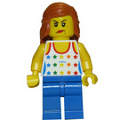 LEGO Female, Shirt mit Rainbow Stars Minifigur