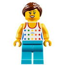 LEGO Female Skateboarder Minifigure