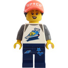 LEGO Female Ruimte Fan minifiguur