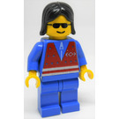 LEGO Female Zug Passenger Minifigur