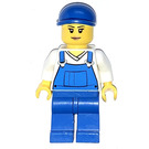 LEGO Kvinna Utility Worker Minifigur