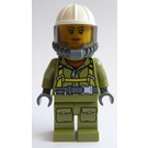 LEGO Weiblich Volcano Explorer mit Harness Minifigur