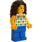 LEGO Femelle avec Apples Haut Minifigurine