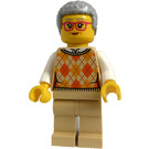 LEGO ženský s Argyle Svetr Minifigurka