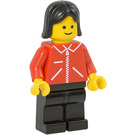 LEGO Female with Red Jacket Minifigure