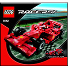 LEGO Ferrari 248 F1 1:24 (Version Vodafone) 8142-1 Instructions