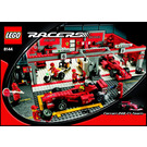 LEGO Ferrari 248 F1 Team (Edice Schumacher) 8144-1 Instrukce