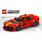 LEGO Ferrari 812 Competizione Set 76914 Instructions
