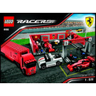 LEGO Ferrari F1 Pit 8155 Instruktioner