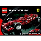 LEGO Ferrari F1 Racer 1:8 Set 8674 Instructions