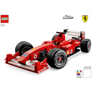 LEGO Ferrari F2004 & Michael Schumacher Set 11375 Instructions
