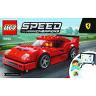 LEGO Ferrari F40 Competizione 75890 Instruktioner