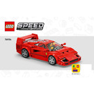 LEGO Ferrari F40 Set 76934 Instructions