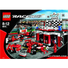 LEGO Ferrari Finish Line Set 8672 Instructions