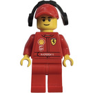 LEGO Ferrari Marshall with Headphones and Stickers Minifigure