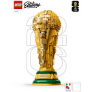 LEGO FIFA World Cup Official Trophy Set 43020 Instructions