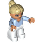 LEGO Figur -mum med Häst Bakre del Duplo figur