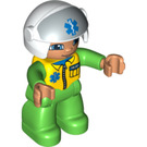 LEGO Figure avec Open Casque Duplo Figure