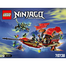 LEGO Final Flight of Destiny's Bounty Set 70738 Instructions