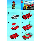 LEGO Fire Car Set 30221 Instructions
