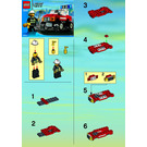 LEGO Fire Car Set 7241 Instructions