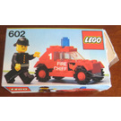 LEGO Feu Chief's Auto 602-1 Packaging
