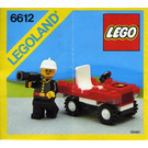 LEGO Fire Chief's Car Set 6612