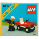 LEGO Fire Chief's Car Set 6612 Instructions
