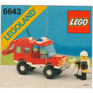 LEGO Fire Chief's Truck 6643 Anweisungen