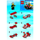 LEGO Fire Chief Set 30010 Instructions