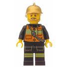 LEGO Fuoco Chief con Gold Casco e Giubotto di salvataggio Minifigure