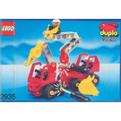 LEGO Feuer Motor 2935 Instructions