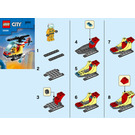 LEGO Fire Helicopter Set 30566 Instructions