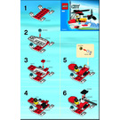 LEGO Fire Helicopter Set 4900 Instructions