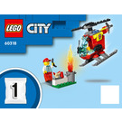 LEGO Fire Helicopter 60318 Instrukce