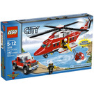 LEGO Feu Helicopter 7206 Packaging