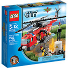 LEGO Fire Helicopter Set with Studs on Sides 60010-2 Packaging